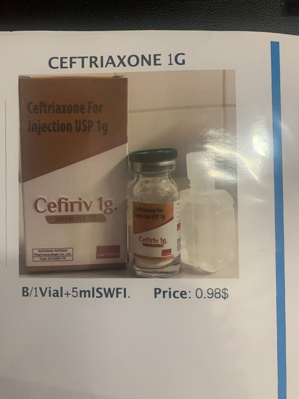 Ceftriaxone Inj.